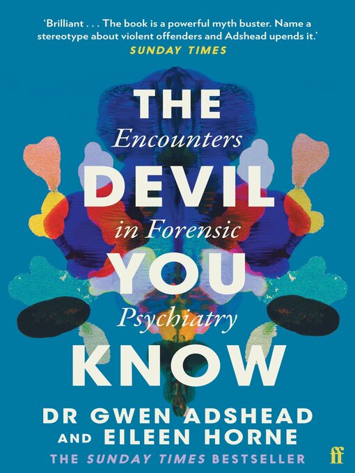 Title details for The Devil You Know by Gwen Adshead - Available